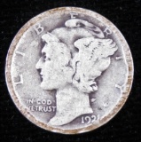 1921 D Mercury Dime.