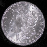 1887 Morgan Dollar.