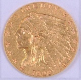 1928 $2.50 Indian Gold.