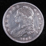 1834 Capped Bust Half Dollar.