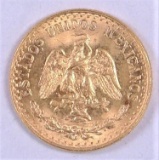 1945 Mexico 2 Pesos Gold.