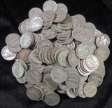 Lot of (200) Mixed Date Mercury Dimes.