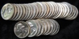 Lot of (38) 1955 Washington Quarters. Unc.