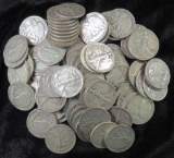 Lot of (100) Mixed Date Walking Liberty Half Dollars.