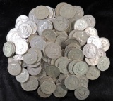 Lot of (153) Franklin Half Dollars.