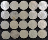 Lot of (20) 1922 Peace Dollars Mixed Mint Marks.