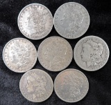Lot of (7) Morgan Dollars includes (3) 1878 & (4) 1879.