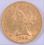 1898 $5.00 Liberty Gold.