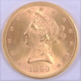 1899 $10.00 Liberty Gold.