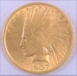 1907 $10.00 Indian Gold.