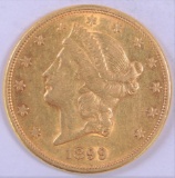 1899 S $20.00 Liberty Gold.