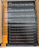 Lot of (14) 2011 Proof & Mint Sets. ?