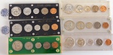 Lot of (6) U.S. Proof & Unc. Sets. Includes 1960, 1962, 1963 Proof Sets & 1956, 1962 1964 Unc Date