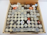 Large Collection of Statehood Quarters & other misc Quarters in Tubes.