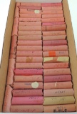 Over 44 Rolls of 1930-1958 Mixed Date Lincoln Wheat Cents.