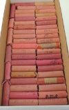 Over 40 Rolls of 1930's-1950's Mixed Date Lincoln Wheat Cents.