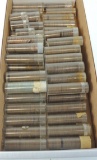 Over 40 Rolls of 1930's-1950's Mixed Date Lincoln Wheat Cents.