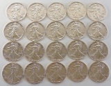 Lot of (20) 1989 American Silver Eagles.