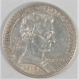 1918 Lincoln Illinois Centennial Commemorative Half Dollar