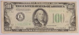 Star Note: 1934 $100 Federal Reserve Note Serial # L00050287*.