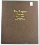 Washington Quarter Collection in Dansco Album 8140. 166 Coins.