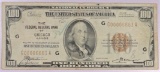 1929 $100 Federal Reserve Note Chicago Serial # G00006661A.