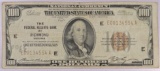 1929 $100 Federal Reserve Note?Richmond Serial # E0013455A.