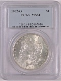 1902 O Morgan Dollar. PCGS Certified MS64.