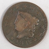 1816 Coronet Head Large Cent.