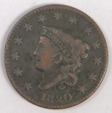 1820 Coronet Head Large Cent.