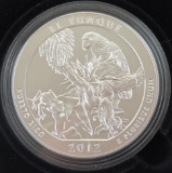 2012 El Yunque America The Beautiful 5 oz. .999 Silver in box with COA.