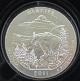 2011 Glacier America The Beautiful 5 oz. .999 Silver.