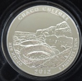 2012 Chaco Culture America The Beautiful 5 oz. .999 Silver.