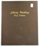 Walking Liberty Half Dollar Collection in Dansco Album 7160. 1916-1947 D. Complete Set! 65 Coins.