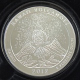 2012 Hawaii Valcanoes America The Beautiful 5 oz. .999 Silver.