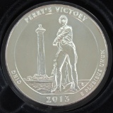 2013 Perry's Victory America The Beautiful 5 oz. .999 Silver.