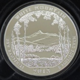 2013 White Mountain America The Beautiful 5 oz. .999 Silver.