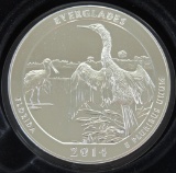 2014 Everglades America The Beautiful 5 oz. .999 Silver.