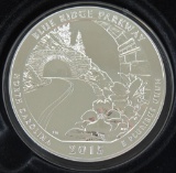 2015 Blue Ridge Parkway America The Beautiful 5 oz. .999 Silver.