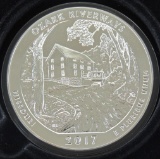 2017 Ozark Riverways America The Beautiful 5 oz. .999 Silver.