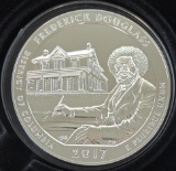 2017 Frederick Douglass America The Beautiful 5 oz. .999 Silver.