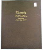 Kennedy Half Dollar Collection in Dansco Album 8166. 160 Coins.