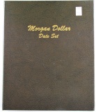 Morgan Dollar Date Set Collection in Dansco Album 7171. Includes 28 Coins.