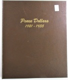 Peace Dollar Collection in Dansco Album 7175. Only missing 1928. 23 Coins