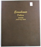 Eisenhower Dollar Collection in Dansco Album 8176. 1971-1978 S. 32 Coins.