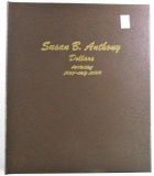 Susan B. Anthony Dollar Collection in Dansco Album. 1979-1999. 18 Coins.
