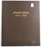 Lincoln Cent Collection in Danco Album 7103. 1909-1958. 138 Coins.