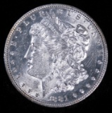 1881 O Morgam Dollar.