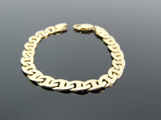 14k Yellow Gold Gucci Link Bracelet