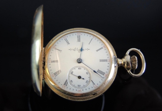 14k Gold Case Pocket Watch Elgin